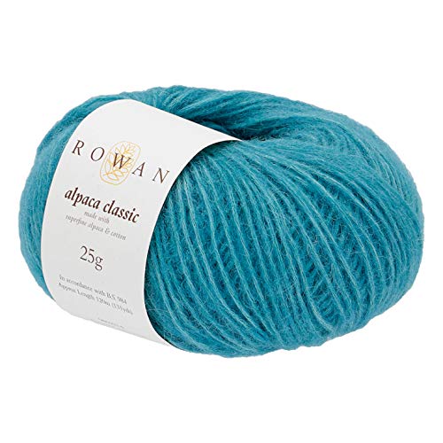 Rowan 9802214-00107 Handstrickgarn, 57% Alpaka, 43% Baumwolle, Peacock, onesize, 50 Gramm Rowan 9802214-00107 Handstrickgarn, 57% Alpaka, 43% Baumwolle, Peacock, onesize, 50 Gramm von Rowan