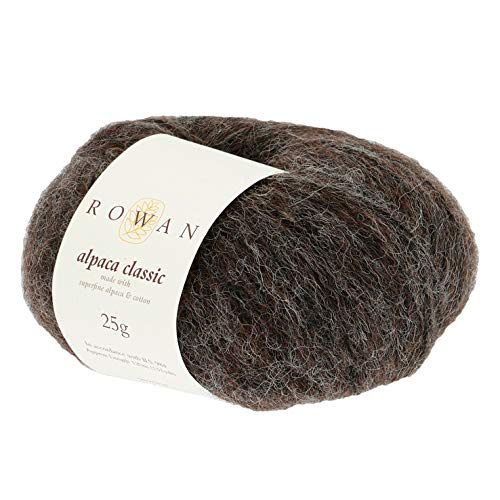 Rowan 9802214-00117 Handstrickgarn, 57% Alpaka, 43% Baumwolle, Sierra, onesize von Rowan