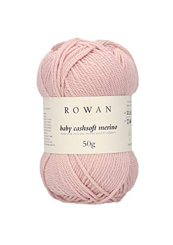 Rowan 9802218-00105 Handstrickgarn, 57% Wolle, 33% Polyacryl, 10% Kaschmir, Vintage Pink, onesize, 130 Meter von Rowan
