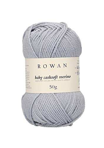 Rowan 9802218-00107 Handstrickgarn, 57% Wolle, 33% Polyacryl, 10% Kaschmir, Baby Blue, onesize von Rowan