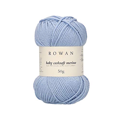 Rowan 9802218-00111 Handstrickgarn, 57% Wolle, 33% Polyacryl, 10% Kaschmir, Heavenly, onesize von Rowan