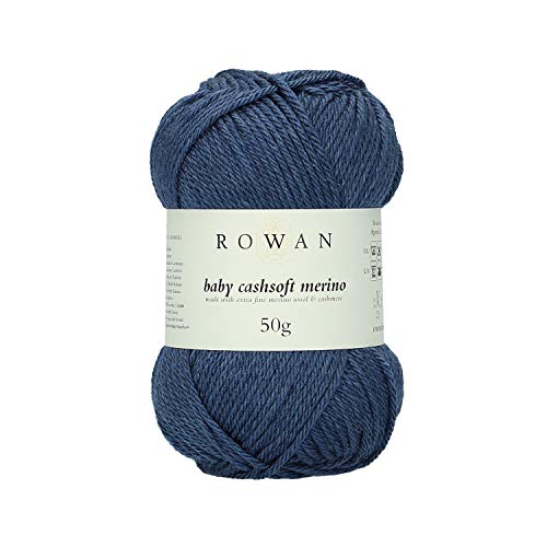 Rowan 9802218-00112 Handstrickgarn, 57% Wolle, 33% Polyacryl, 10% Kaschmir, Denim, onesize Rowan 9802218-00112 Handstrickgarn, 57% Wolle, 33% Polyacryl, 10% Kaschmir, Denim, onesize von Rowan
