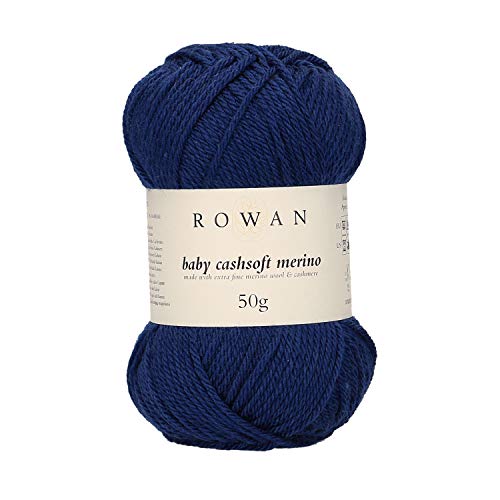 Rowan 9802218-00119 Handstrickgarn, 57% Wolle, 33% Polyacryl, 10% Kaschmir, Royal Baby, onesize von Rowan