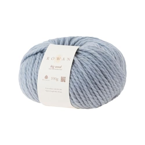 Rowan Big WOOL-021-ICE, Ice Blue, Größe S Rowan Big WOOL-021-ICE, Ice Blue, Größe S von Rowan