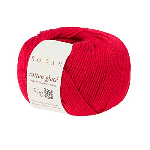 Rowan H512086-RG741 Handstrickgarn, 100% Baumwolle, Poppy, onesize von Rowan