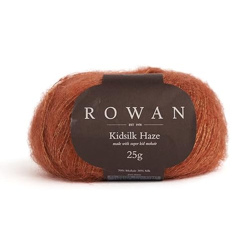 Rowan Kidsilk Haze Lacegarn Seide Super Kid Mohair Z012000 70% Mohair 30% Seide (732 caramel) von Rowan