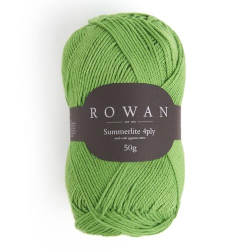 Rowan Summerlite 4-lagiges Basilikum-Garn, 100% Baumwolle, 50 g von Rowan
