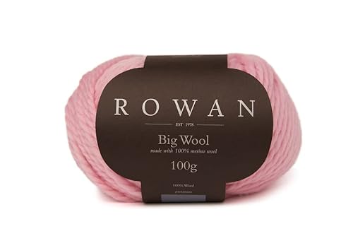 Rowan Wolle Big Wool dicke Merinowolle, Wolle für Nadelstärke 10-15 mm (95 nougat) von Rowan