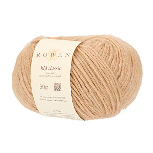 Rowan Z044000-00898 Handstrickgarn, 70% Wolle, 22% Mohair, 8% Polyamid, Nude, onesize, 140 Meter von Rowan