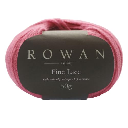Rowan unkown Handstrickgarn, 80% Alpaka/20% Wolle, 956 Azalee, onesize, 50 Gramm von Rowan