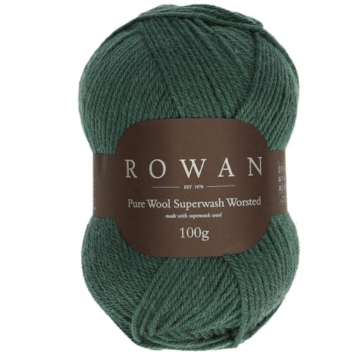 Rowan unkown Handstrickgarn, Wolle, 200 Grüngrün, onesize von Rowan