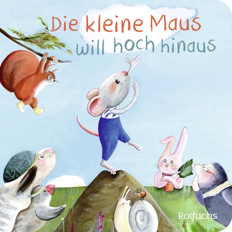 Die Kleine Maus Will Hoch Hinaus - Katja Reider, Pappband von Rowohlt TB.