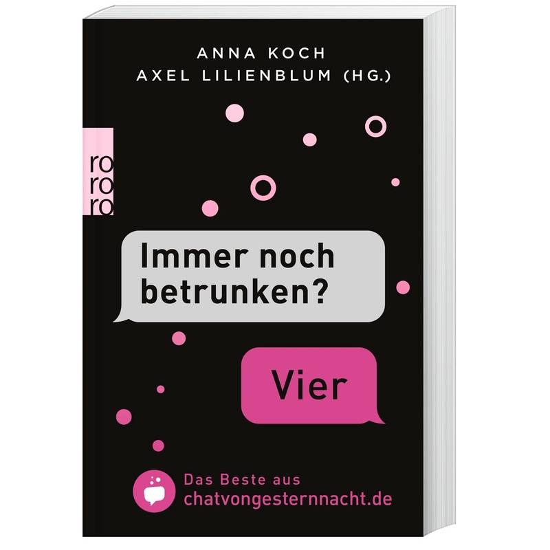 "Immer Noch Betrunken?" - "Vier", Taschenbuch von Rowohlt TB.