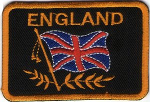 Aufnäher / Patch Flagge Fahne " England " von RoxxTox
