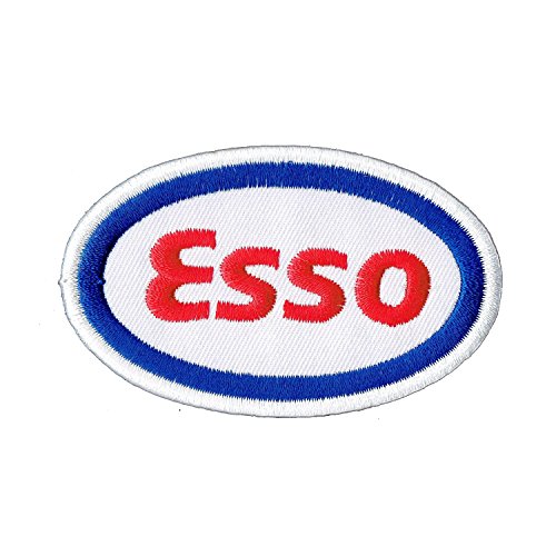 Sponsoren Aufnäher / Iron on Patch " ESSO " von RoxxTox