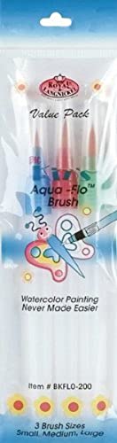 Royal Brush Big Kid's Choice Aqua-Flo Pinsel-Set, Mehrfarbig von Royal Brush