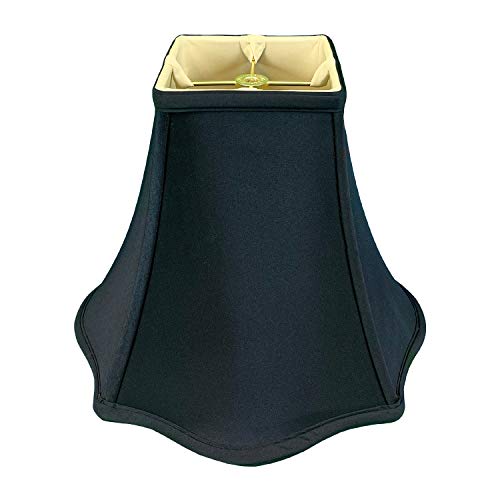 Royal Designs Lampenschirm, quadratisch, Glocke, Schwarz, 7 x 16 x 12.75 von Royal Designs, Inc.