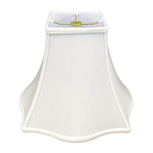 Royal Designs Lampenschirm, quadratisch, Glocke, weiß, 5 x 12 x 9.75 von Royal Designs, Inc.
