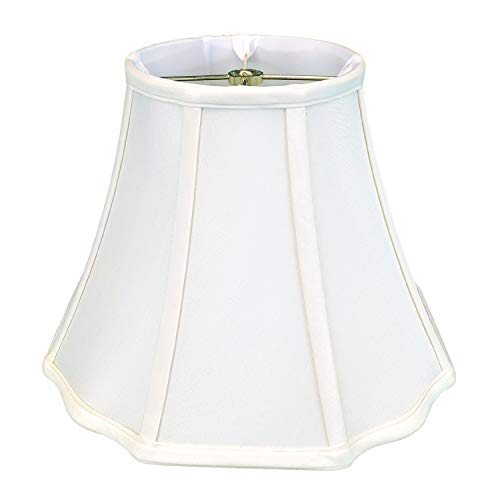 Royal Designs Lampenschirm für Außenecke mit Muschelmuster, weiß, 9 x 16 x 12 von Royal Designs, Inc