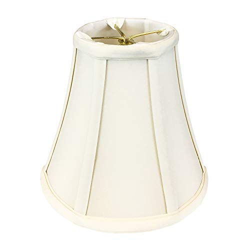 Royal Designs True Bell Lampenschirm, Eierschale, 9,5 x 17,8 x 17,8 cm, runder Clip von Royal Designs, Inc.