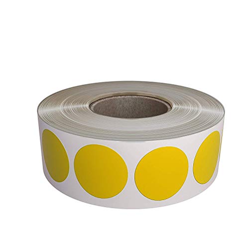 Aufkleber Gelb 19 mm Klebepunkte – 1,9 cm Sticker 1050 Stück von Royal Green Aufkleber Gelb 19 mm Klebepunkte – 1,9 cm Sticker 1050 Stück von Royal Green von Royal Green