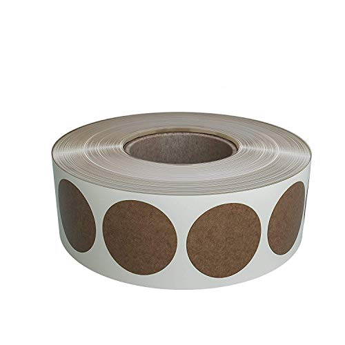 Aufkleber Kraftpapier 19 mm Klebepunkte – 1,9 cm Sticker 1050 Stück von Royal Green Aufkleber Kraftpapier 19 mm Klebepunkte – 1,9 cm Sticker 1050 Stück von Royal Green von Royal Green