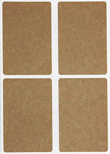 Aufkleber Kraftpapier 75 mm x 50 mm rechteckige Sticker – Größe 7,5 cm x 5 cm viereckige Etiketten 200 Vorteilspack von Royal Green Aufkleber Kraftpapier 75 mm x 50 mm rechteckige Sticker – Größe 7,5 cm x 5 cm viereckige Etiketten 200 Vorteilspack von Royal Green von Royal Green