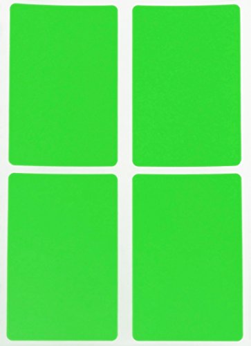 Aufkleber Neon Grün 75 mm x 50 mm rechteckige Sticker – Größe 7,5 cm x 5 cm viereckige Etiketten 60 Vorteilspack von Royal Green Aufkleber Neon Grün 75 mm x 50 mm rechteckige Sticker – Größe 7,5 cm x 5 cm viereckige Etiketten 60 Vorteilspack von Royal Green von Royal Green