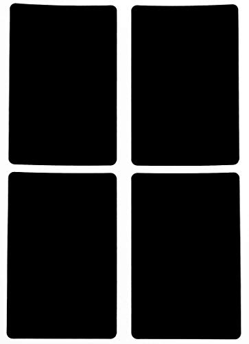 Aufkleber Schwarz 75 mm x 50 mm rechteckige Sticker – Größe 7,5 cm x 5 cm viereckige Etiketten 200 Vorteilspack von Royal Green Aufkleber Schwarz 75 mm x 50 mm rechteckige Sticker – Größe 7,5 cm x 5 cm viereckige Etiketten 200 Vorteilspack von Royal Green von Royal Green