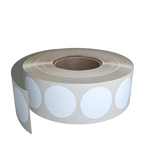 Aufkleber Weiß 19 mm Sticker – 1,9 cm Etiketten 1050 Stück von Royal Green Aufkleber Weiß 19 mm Sticker – 1,9 cm Etiketten 1050 Stück von Royal Green von Royal Green