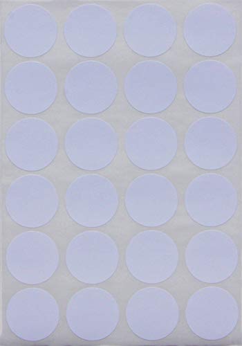 Aufkleber Weiß 25 mm runde Etiketten – 2,5 cm Sticker 360 Stück von Royal Green von Royal Green