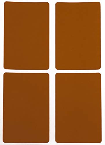 Etiketten Braun 75 mm x 50 mm rechteckige Aufkleber – Größe 7,5 cm x 5 cm viereckige Sticker 60 Vorteilspack von Royal Green von Royal Green