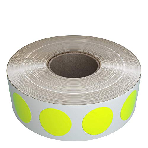 Etiketten Neon Gelb 19 mm Klebepunkte – 1,9 cm Sticker 1050 Stück von Royal Green Etiketten Neon Gelb 19 mm Klebepunkte – 1,9 cm Sticker 1050 Stück von Royal Green von Royal Green