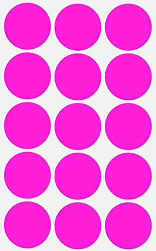 Etiketten Neon Pink 30 mm Aufkleber – 3 cm Klebepunkte 225 Stück von Royal Green Etiketten Neon Pink 30 mm Aufkleber – 3 cm Klebepunkte 225 Stück von Royal Green von Royal Green
