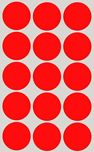 Etiketten Neon Rot 30 mm Aufkleber – 3 cm Sticker 225 Stück von Royal Green Etiketten Neon Rot 30 mm Aufkleber – 3 cm Sticker 225 Stück von Royal Green von Royal Green