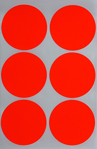 Etiketten Neon Rot 50 mm runde Aufkleber – 5 cm Sticker 180 Stück von Royal Green Etiketten Neon Rot 50 mm runde Aufkleber – 5 cm Sticker 180 Stück von Royal Green von Royal Green