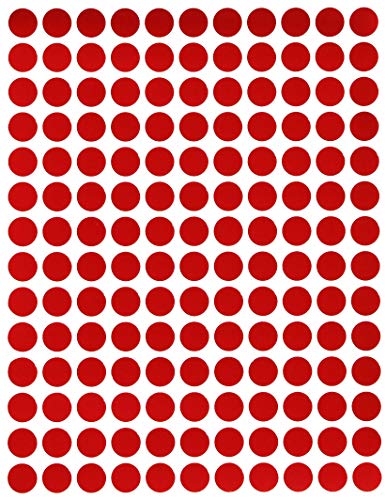Etiketten Rot 10 mm runde Klebepunkte - Größe 1 cm Sticker 2100 Vorteilspack von Royal Green Etiketten Rot 10 mm runde Klebepunkte - Größe 1 cm Sticker 2100 Vorteilspack von Royal Green von Royal Green