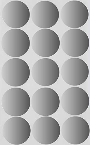 Etiketten Silber 30 mm Sticker – 3 cm Etiketten 225 Stück von Royal Green Etiketten Silber 30 mm Sticker – 3 cm Etiketten 225 Stück von Royal Green von Royal Green