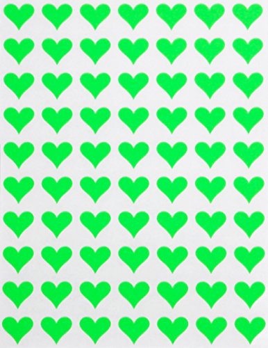 Herzaufkleber Neon Grün 13 mm - Sticker in Herzform permanent klebende Etiketten 1050 Vorteilspack von Royal Green Herzaufkleber Neon Grün 13 mm - Sticker in Herzform permanent klebende Etiketten 1050 Vorteilspack von Royal Green von Royal Green