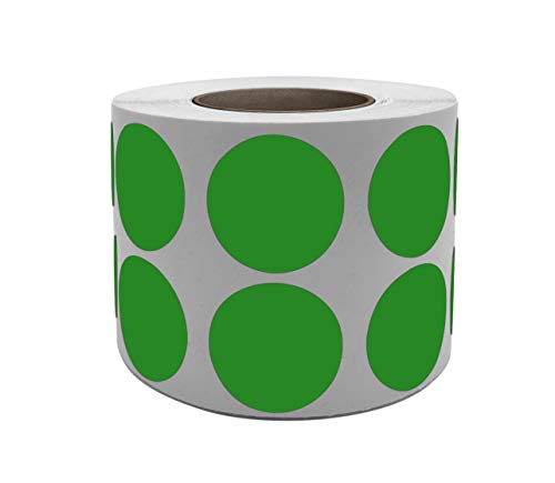 Aufkleber Grün 19 mm Sticker - in verschiedenen Farben Größe 1,9 cm Etiketten 1050 Vorteilspack von Royal Green Aufkleber Grün 19 mm Sticker - in verschiedenen Farben Größe 1,9 cm Etiketten 1050 Vorteilspack von Royal Green von Royal Green
