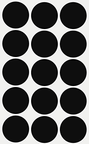 Klebepunkte Schwarz 30 mm Aufkleber – 3 cm Sticker 75 Stück von Royal Green Klebepunkte Schwarz 30 mm Aufkleber – 3 cm Sticker 75 Stück von Royal Green von Royal Green