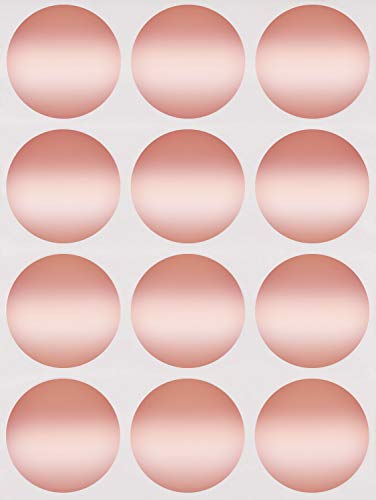 Royal Green Etiketten Rosé-Gold 38 mm runde Sticker – Größe 1,5 Zoll Aufkleber im 180 Pack Royal Green Etiketten Rosé-Gold 38 mm runde Sticker – Größe 1,5 Zoll Aufkleber im 180 Pack von Royal Green