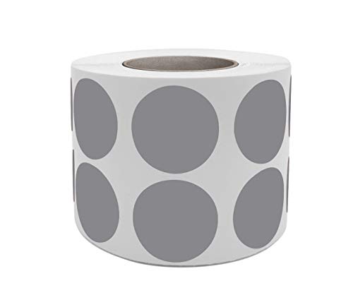 Runde Etiketten Grau 19 mm Aufkleber – 1,9 cm Sticker 1050 Stück von Royal Green Runde Etiketten Grau 19 mm Aufkleber – 1,9 cm Sticker 1050 Stück von Royal Green von Royal Green