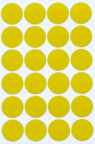 Sticker Gelb 25 mm runde Etiketten – 2,5 cm Aufkleber 360 Stück von Royal Green Sticker Gelb 25 mm runde Etiketten – 2,5 cm Aufkleber 360 Stück von Royal Green von Royal Green