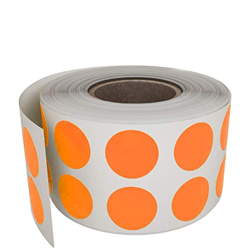 Sticker Orange 13 mm Klebepunkte – 1,3 cm Etiketten 1080 Stück von Royal Green Sticker Orange 13 mm Klebepunkte – 1,3 cm Etiketten 1080 Stück von Royal Green von Royal Green