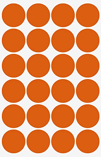 Sticker Orange 25 mm runde Aufkleber – 2,5 cm Klebepunkte 1200 Stück von Royal Green Sticker Orange 25 mm runde Aufkleber – 2,5 cm Klebepunkte 1200 Stück von Royal Green von Royal Green