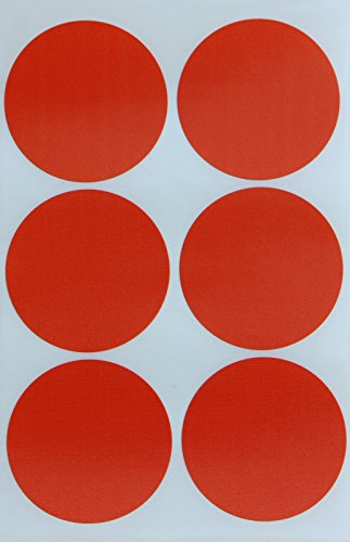 Sticker Orange 50 mm runde Aufkleber – 5 cm Sticker 180 Stück von Royal Green Sticker Orange 50 mm runde Aufkleber – 5 cm Sticker 180 Stück von Royal Green von Royal Green
