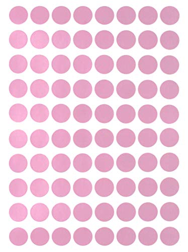 Sticker Pastell Pink 13 mm runde Aufkleber - Größe 1,3 cm Klebepunkte 1200 Vorteilspack von Royal Green Sticker Pastell Pink 13 mm runde Aufkleber - Größe 1,3 cm Klebepunkte 1200 Vorteilspack von Royal Green von Royal Green