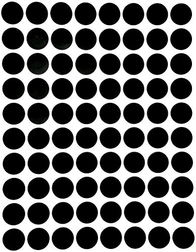 Sticker Schwarz 13 mm runde Aufkleber - 1,3 cm Klebepunkte 1200 Stück von Royal Green Sticker Schwarz 13 mm runde Aufkleber - 1,3 cm Klebepunkte 1200 Stück von Royal Green von Royal Green