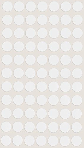Sticker Weiß 15 mm runde Aufkleber – 1,5 cm Klebepunkte 770 Stück von Royal Green Sticker Weiß 15 mm runde Aufkleber – 1,5 cm Klebepunkte 770 Stück von Royal Green von Royal Green
